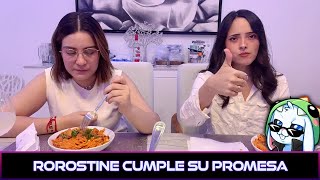 VICKY y ROCIO PRUEBAN LA CENA QUE HIZO CONTER POR SU CUMPLEAÑOS #vickypalami #twitch