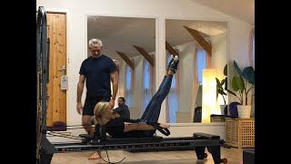 Reformer Teacher Training Shoulder Dissociation Divers Position