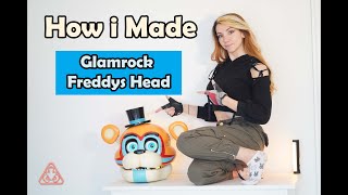 How i made Glamrock Freddy's Head! (Part 1)