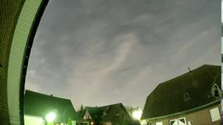 Night Timelaps GoPro 4 Silver, Shutter: 30s, Intervall: continuous.