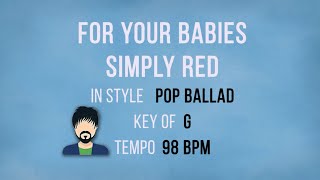 For Your Babies - Simply Red - Karaoke Male Backing Track