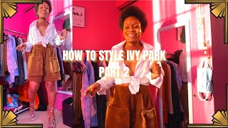 How to style Beyonce Ivy Park x Adidas? PT. 2 LOOKBOOK & Try-on HAUL| Icy Park + Drip 1