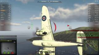 World Of Warplanes самолёт blenheim f