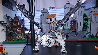 One of the Best Lego Dragons Ever! The Ninjago Skull Sorcerer's Skeleton Dragon!