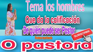 Temas el hombre que califica para que otros sea pastor ellos son Dios en la tierra está en vivo