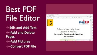 How to Edit PDF File Using EaseUS PDF Editor