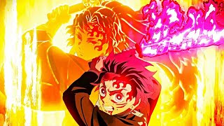 THIS IS 4K ANIME  [Tanjiro vs hantengu] Demon slayer episode 5