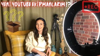 UYGUN FİYATLI YOUTUBE EKİPMANLARI I NELER ALDIM? I İREM KARTAL KAYGUSUZ