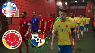 ［PES2021］Jugando Copa America 2024 Cuartos de Final Colombia vs Panama Gameplay sin comentarios