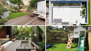 SMALL BACKYARD IDEAS 2024 - SMALL GARDEN DESIGN IDEAS 2024 - GARDEN LANDSCAPING IDEAS 2024