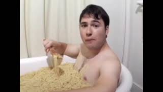 Or you could take a spaghetti bath