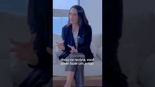 Maria Prata Relata as Mudanças nas Revistas de Moda! #shorts