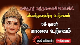 🔴நேரலை நல்லூர் கந்தசுவாமி கோவில் கந்தஷஷ்டி உற்சவம் 5ம் நாள்- மாலை உற்சவம் 06.11.2024