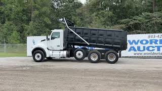 2019 KENWORTH T880 TRI-AXLE DUMP TRUCK-123496