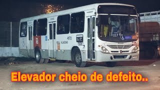 o pior elevador de ônibus urbano