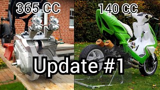 Update #2 | 365cc Stunt & 140cc Aerox | Oktober 2021 | Lilo Scooter Performance