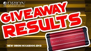 HCCA5000.1DHV2 AMPLIFIER - GIVEAWAY 3 WAY TIE