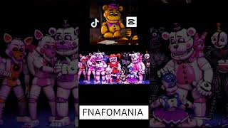 История фантайм аниматроников #эдит #фнаф #тикток #short #fnaf #ютуб #аниматроники