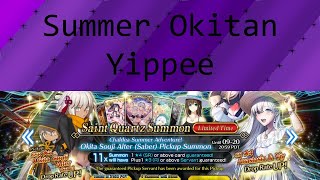 Fate Grand Order Summer Okitan Yippee