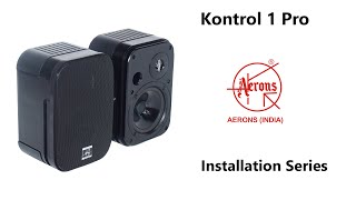 Aerons Kontrol 1 Pro Installation Series Speaker (in HINDI)