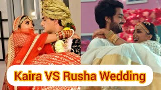 Kaira😍 VS Rusha😍 Wedding || Which is best ?👑👑|| Comment Your Favourite👇👇💖💖