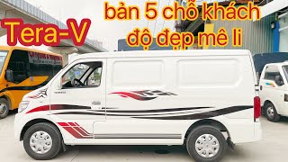 Tera-V bản van 5 chỗ khách độ đẹp mê li. Tải van động cơ Mitsubishi