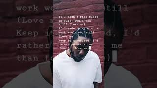 Kendrick Lamar - LOVE (Short Lyrics)