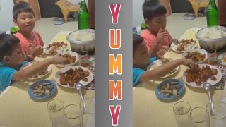 YUHARO & YUSHIRO EATING DINNER #yuharo #yushiro