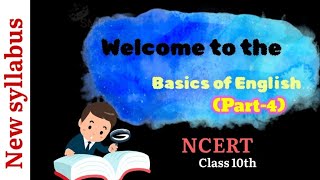 10th class basics of english /basic grammar and vocabulary part -4 /class 10th ncert new syllabus