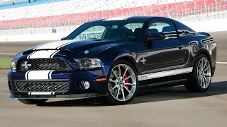 Ford Mustang Shelby GT500 Top Speed (195 mph) (313 km)