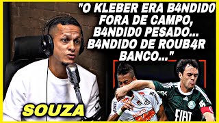 SOUZA MANDA A REAL SOBRE O KLEBER GLADIADOR | Cortes Futebol Clube