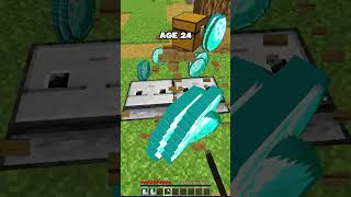 MINECRAFT : HOW TO ESCAPE TRAPS AT EVERY AGE🤯 (MASHA AND THE BEAR) #minecraft #shorts