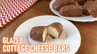 Glazed Cottage Cheese Bars Recipe | Your Favorite Food