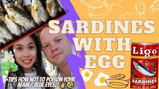 Sardines with Egg | Tips to avoid Stinky Cooking Smells para di malason ang AFAM by Ms. Kittykits