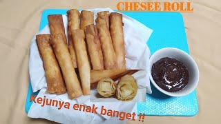 KEJU GULUNG KRIUK || CHEESE ROLL MUDAH DAN ENAK