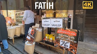 Istanbul Fatih Walking Tour 4K 2022