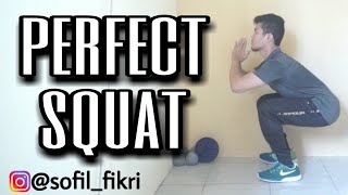 Cara melakukan squat yang benar | Bodyweight Workout