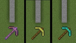 which pickaxe is faster?