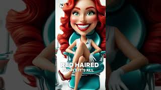 👩‍🦰 Redheads & Anesthesia: The Surprising Connection  #didyouknow #◘redhead #knownugget