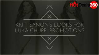 Kriti Sanon's Looks for Luka Chuppi Promotions