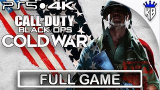 Call Of Duty Black Ops Cold War Full Gameplay Walkthrough (No Commentary) (4K 60FPS) (PS5)