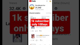 how to increase subscribers fast/1000 subscriber kaise badhaye