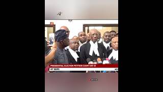 Obidients jubilate as INEC and APC perform poorly in July 5th Presidential tribunal #tinubu