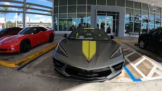 DBR Chevrolet Corvette C8-R #866 Delivery & Walk Around