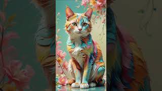 Wonderful abstract cats 6