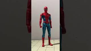 Shfiguarts new red and blue suit figure. #actionfigures #shfiguarts #spidermannowayhome