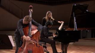 Cesar Franck sonata in A major, 2nd mov, double bass, Matthew McDonald, piano Yannick Rafalimanana