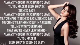 Camila Cabello - Easy (with LYRICS)