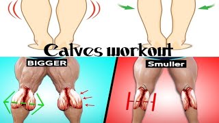 5 BEST EXERCISE  CALVES WORKOUT & Calf Raise ! calves Muscle workout !