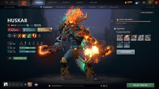 aRts dota 2 Huskar #dota2 #dota2gameplay #huskar #armlet